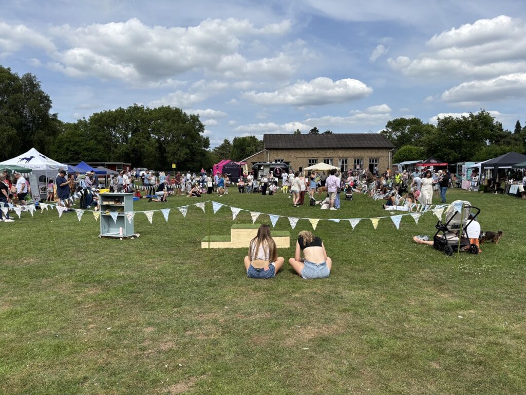 Dog show again the highlight of Arkley annual village fayre.