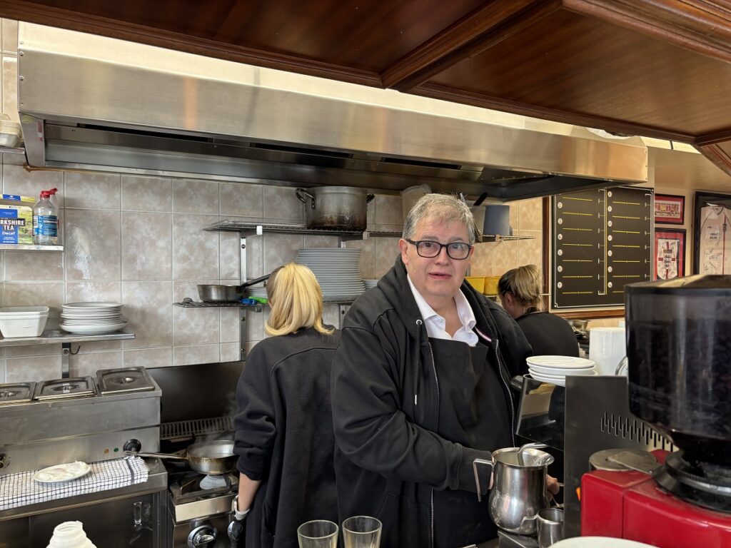 All change in High Barnet: Dory's Cafe, popular High Barnet institution re-opens as Corner Cafe as the Hole in the Wall Cafe finds a new home