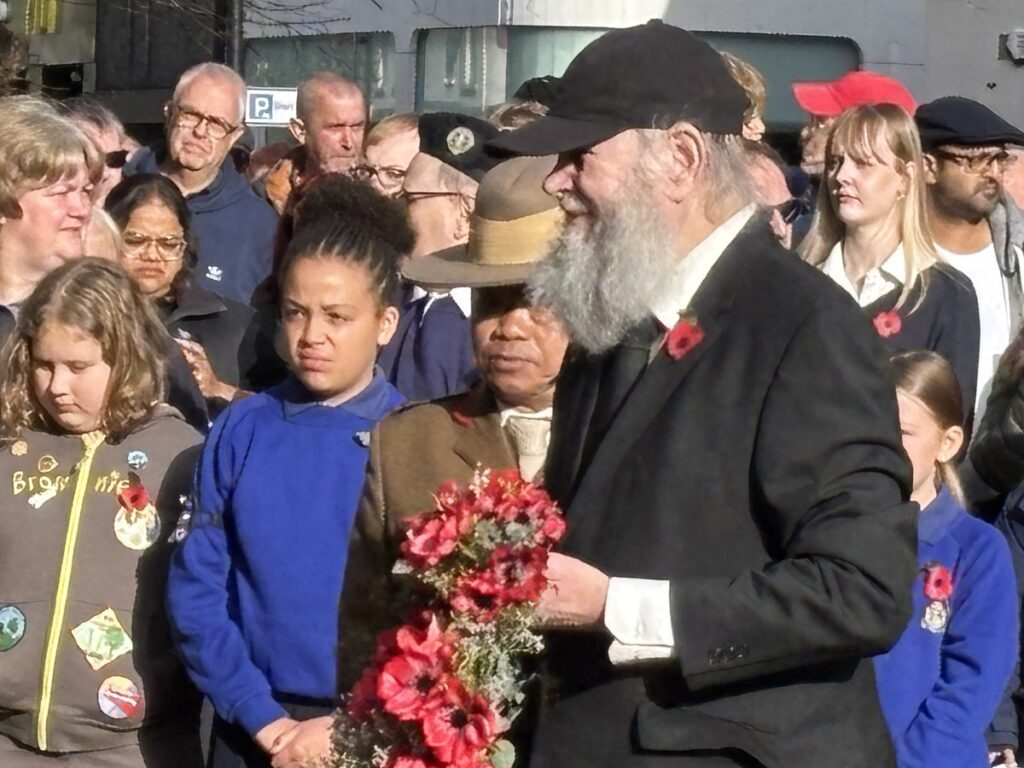 Exceptionally well attended Remembrance Sunday service at Barnet Parish church