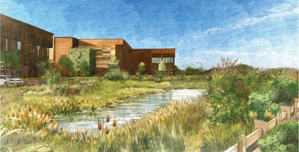 Potters Bar residents get chance to learn more about massive data centre to be built alongside M25 motorway on fields between Junction 23 service station and Dame Alice Owen's School