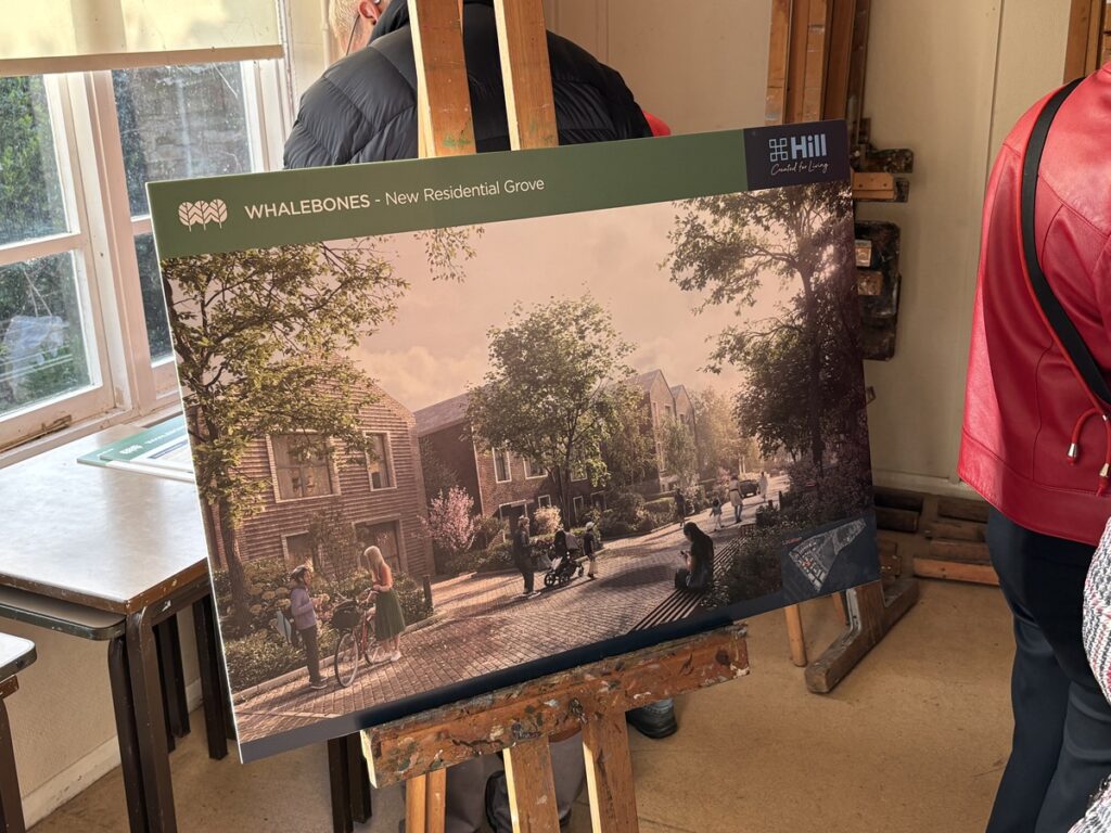 Work has started on new studio for Barnet Guild of Artists on farmland at Whalebone as part of residential development to provide 112 new homes