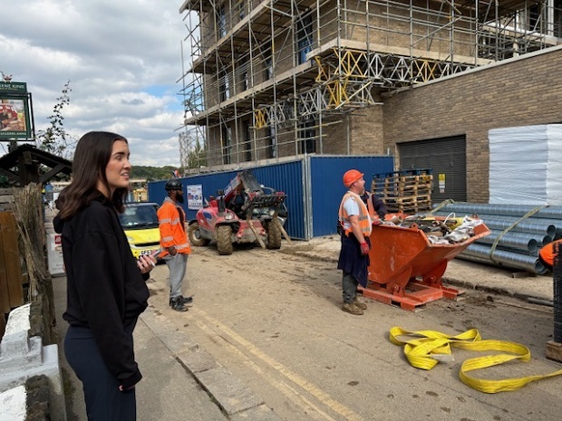 Petition launch to get asset of community value order on Builders Arms, New Barnet, becuase of pub's closure due to construction disruption during massive housing development.