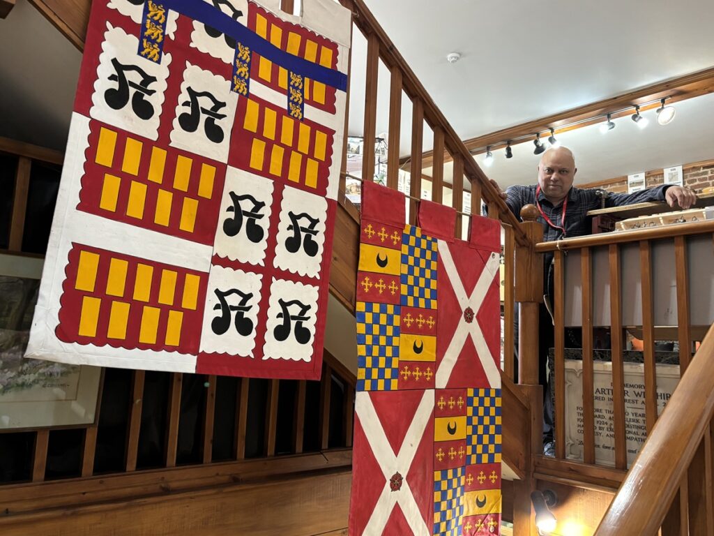 Barnet Museum is applying to UNESCO for recognition of its work painting and caring for Battle of Barnet heraldic banners to be declared an intangible cultural heritage 