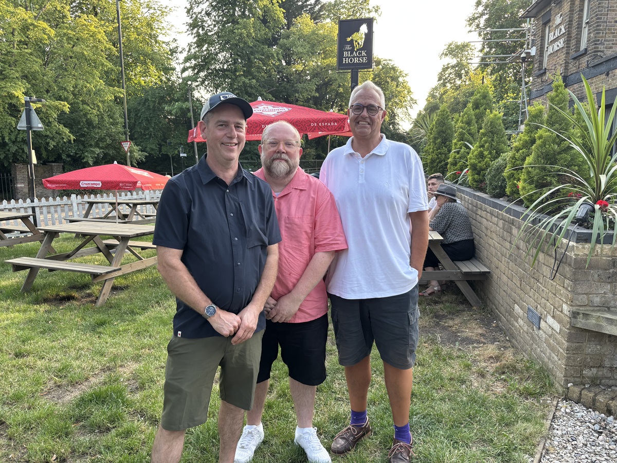 High Barnet hostelry The Black Horse is welcoming customers once again after a surprise initiative to rescue threatened pub