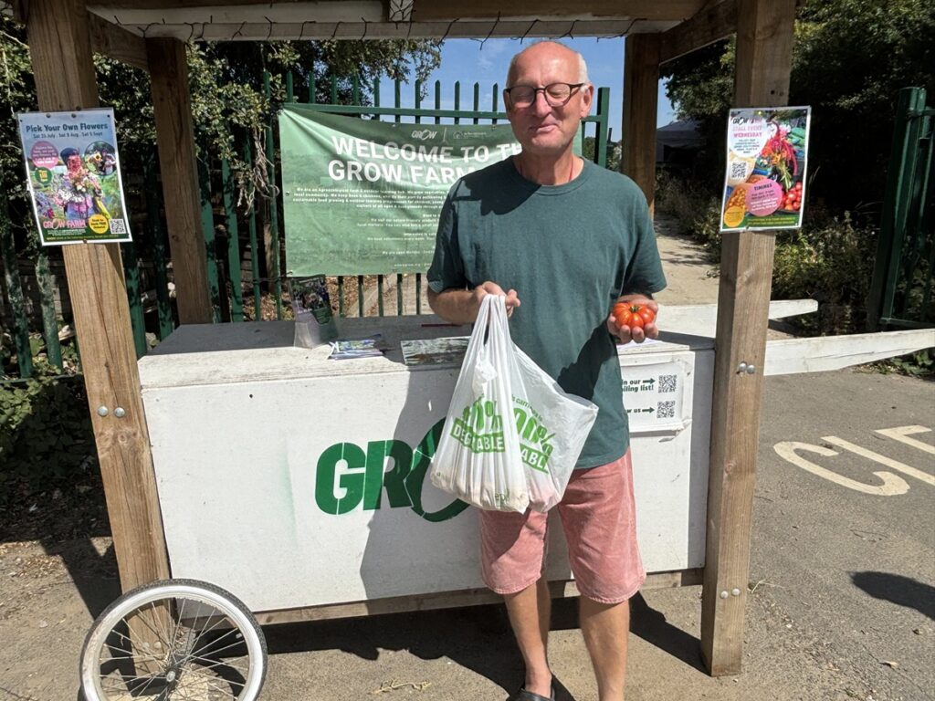 Grown, school farm at Totteridge Academy holds its first pick your own flowers event and prepares for a monster harvest of pumpkins
