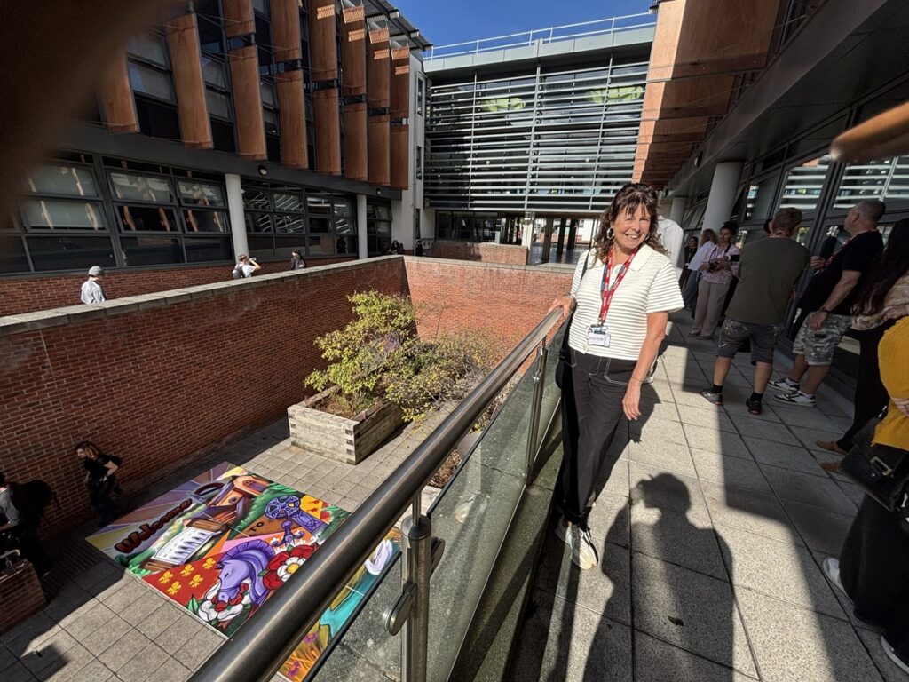 Mural painted by students at Barnet and Southgate College will welcome visitors to Barnet once a site agreed for its location