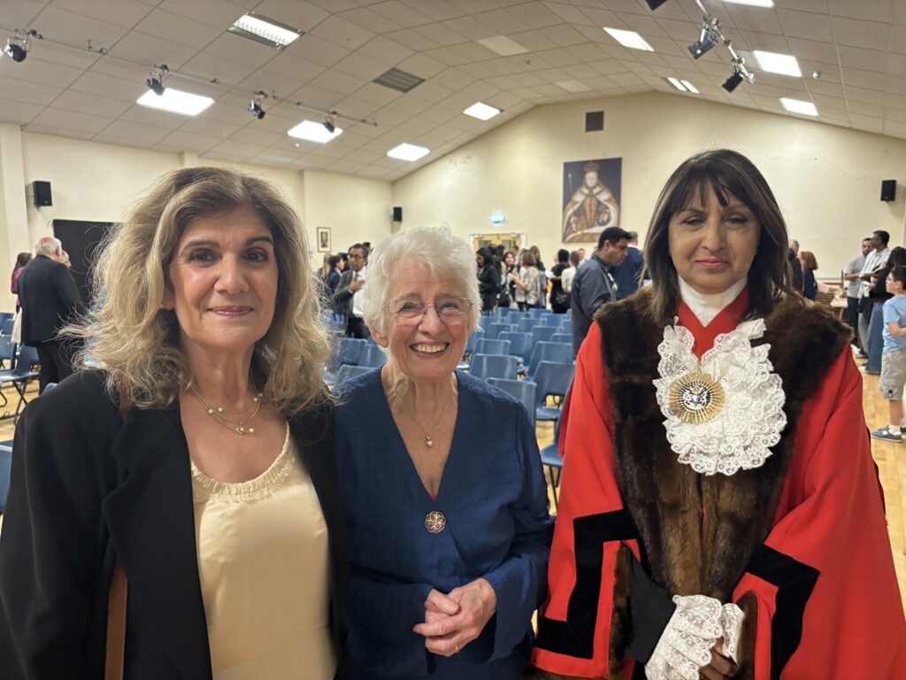 Queen Elizabeth's Girls' School awards at annual celebration of excellent presented by former pupil awarded the MBE for her contribution to helping young people
