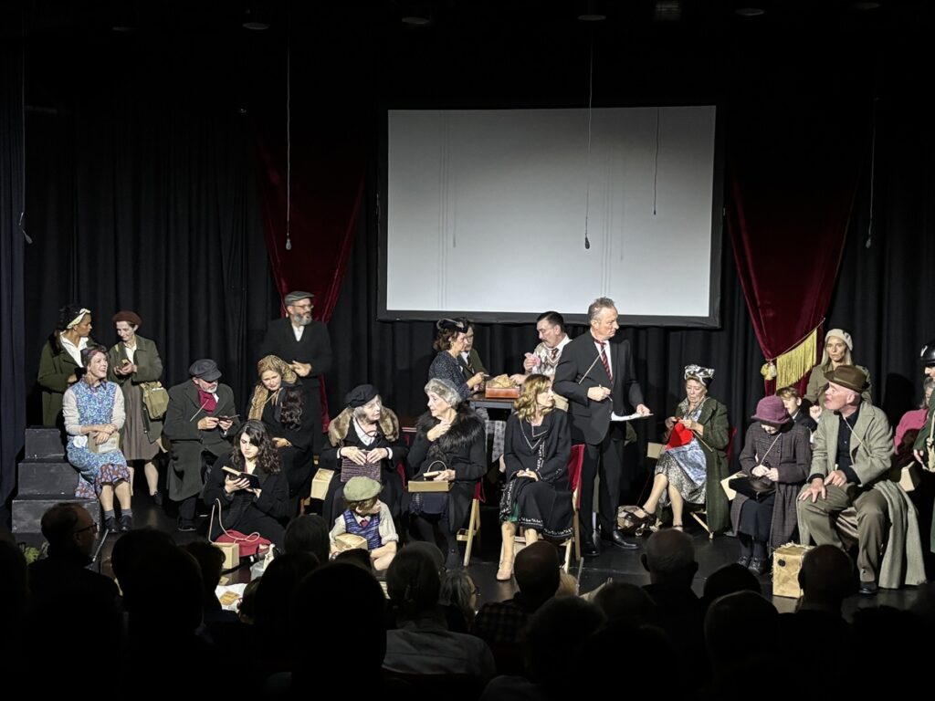 New production at The Bull Theatre portrays how townspeople of Barnet lived through air raids and survived wartime restrictions   