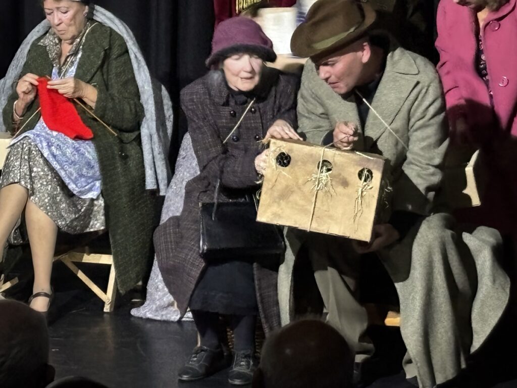 New production at The Bull Theatre portrays how townspeople of Barnet lived through air raids and survived wartime restrictions   