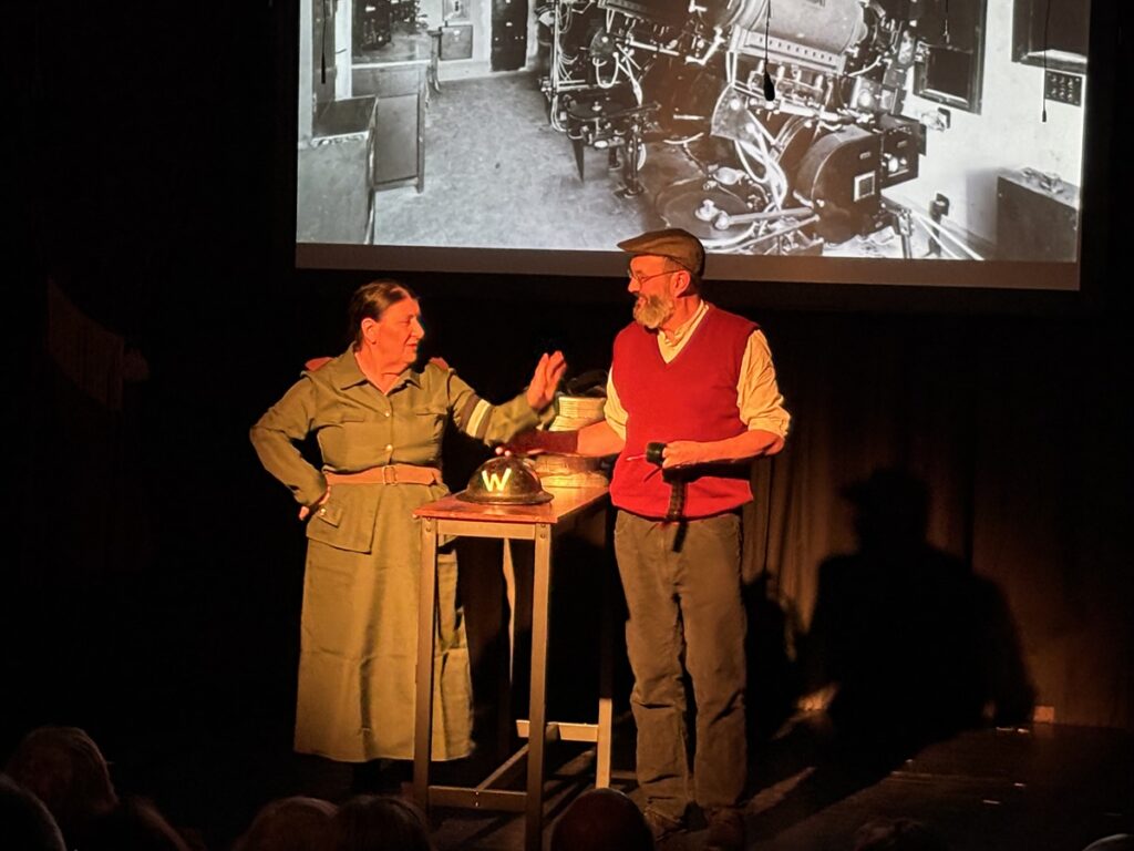 New production at The Bull Theatre portrays how townspeople of Barnet lived through air raids and survived wartime restrictions   