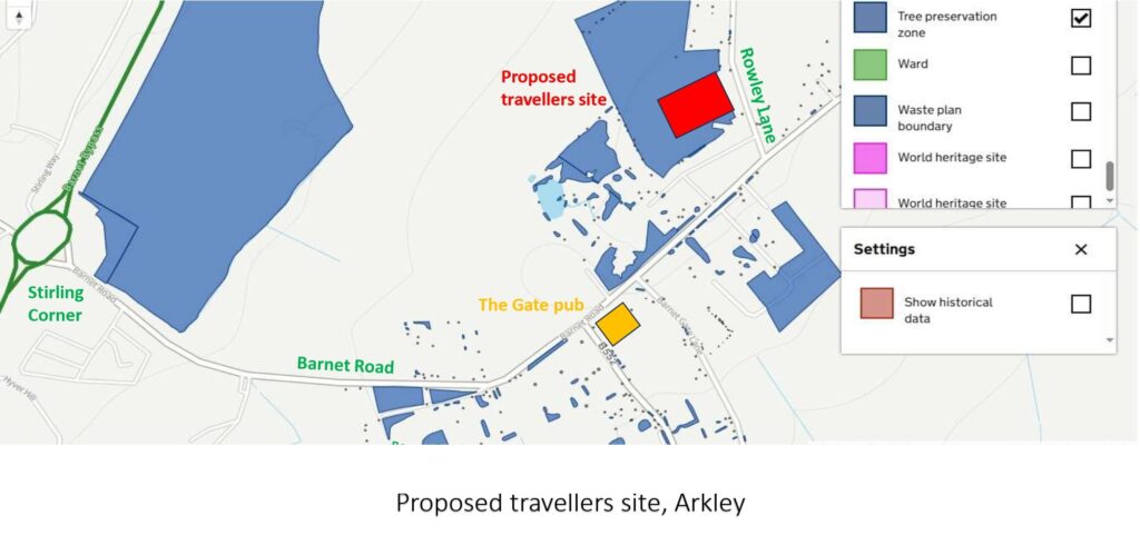 Deadline looms to comment on planning application for ‘protected’ site in Arkley
